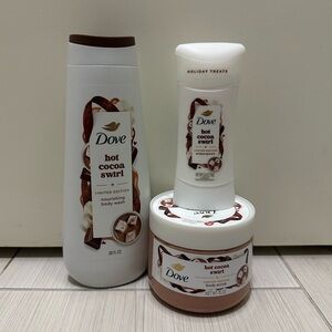 🇺🇸 NEW  Dove Limited Edition Hot Cocoa Swirl Gift Set